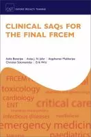 Clinical SAQs for the Final FRCEM cover