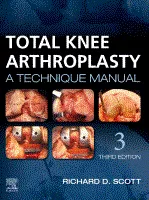 Book cover of Total Knee Arthroplasty 3rd ed